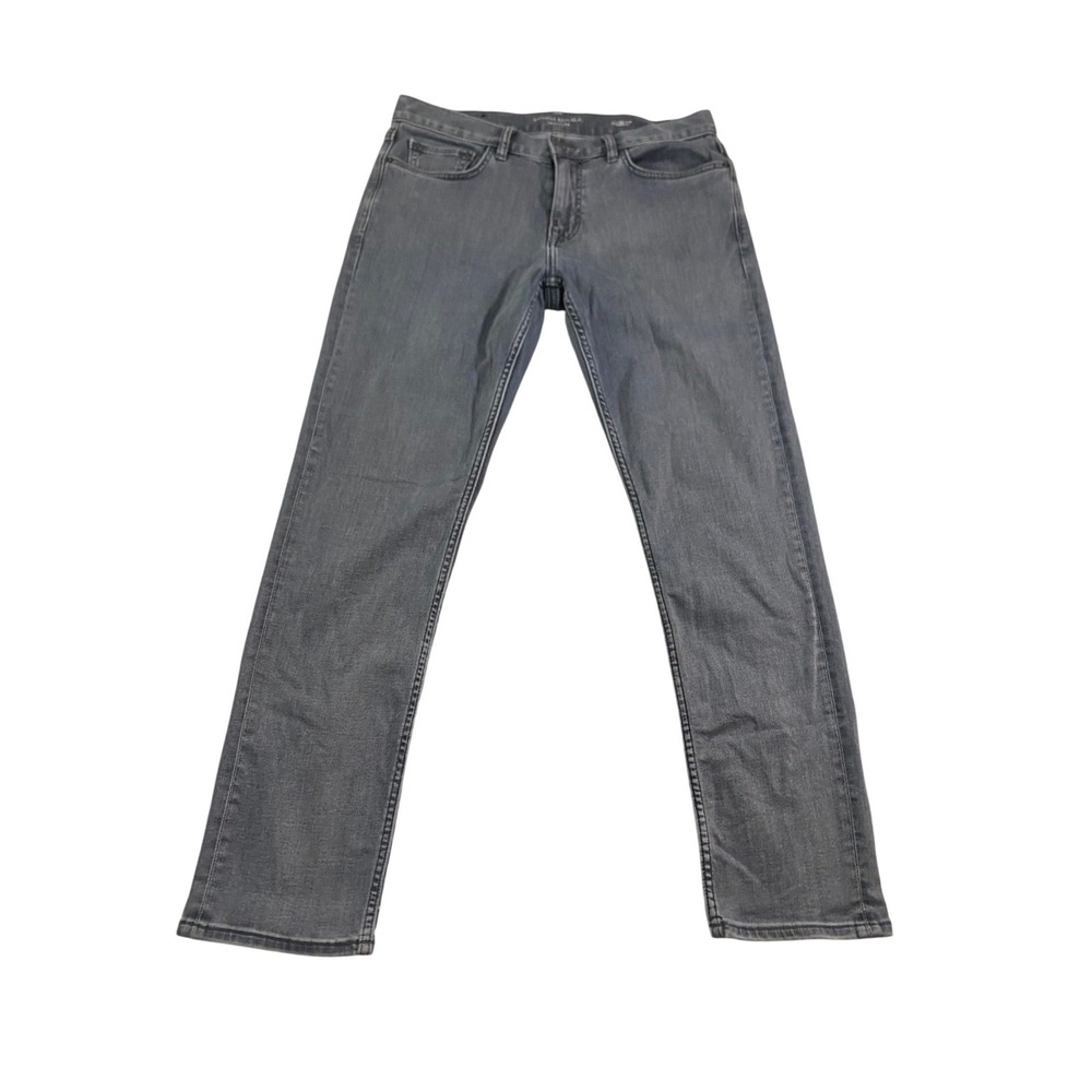 Banana Republic Traveler Slim Fit Grey Stretch Jeans Mens 31x30